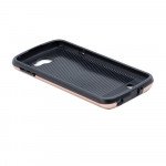 Wholesale LG K4 VS425 Iron Shield Hybrid Case (Rose Gold)